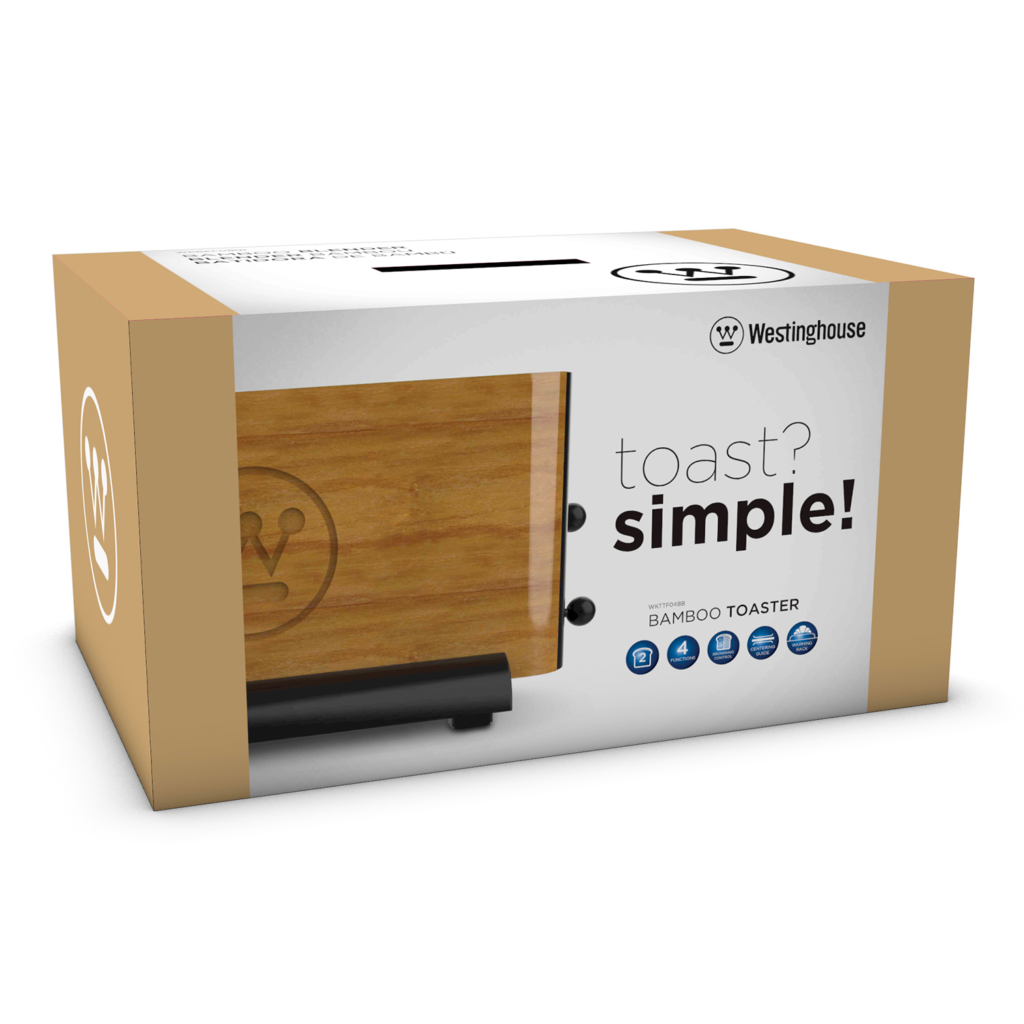 Bamboo Toaster Red Dot 2